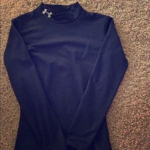 Boys Mock neck compression gear longsleeved tee